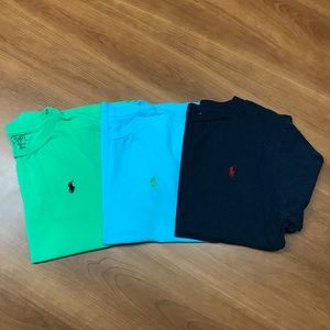 Set of (3) Polo Ralph Lauren T-Shirts